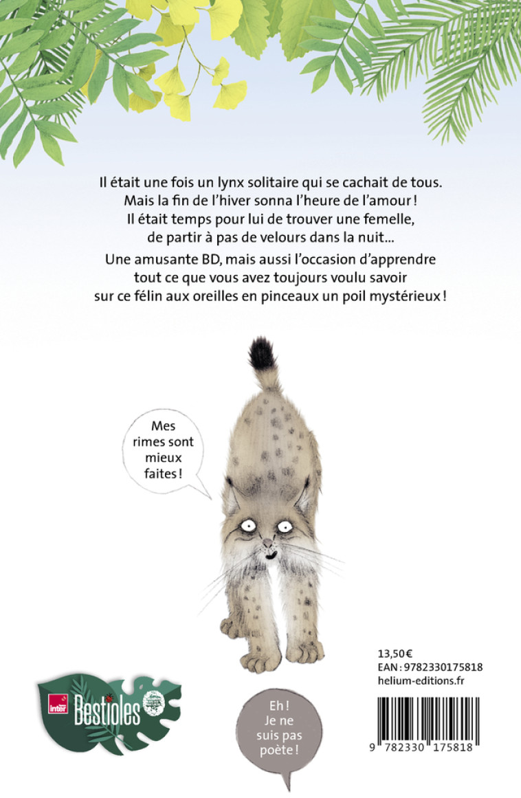 BESTIOLES - LE LYNX - BUTAUD/COLOMBET - HELIUM