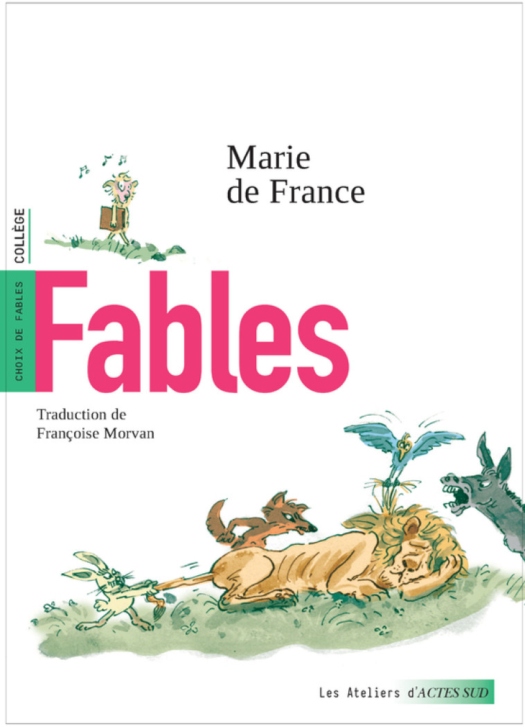 FABLES - DE FRANCE MARIE - ACTES SUD