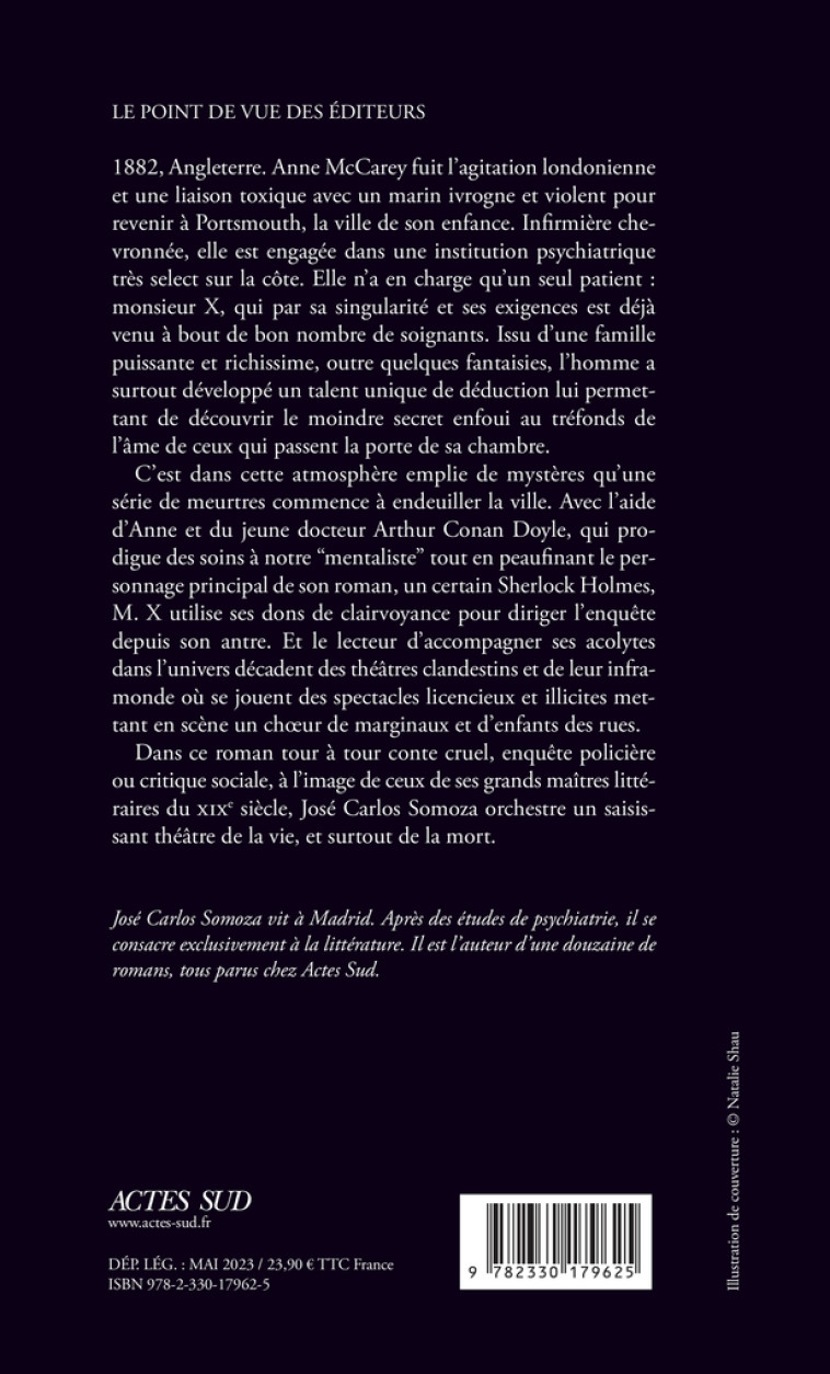 ETUDE EN NOIR - SOMOZA JOSE CARLOS - ACTES SUD