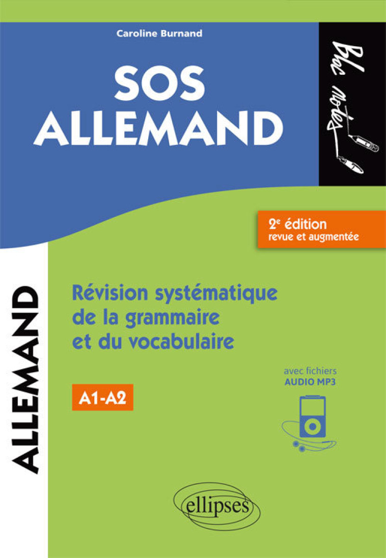 SOS ALLEMAND NIVEAU 1 2E ED 2018 - BURNAND CAROLINE - ELLIPSES