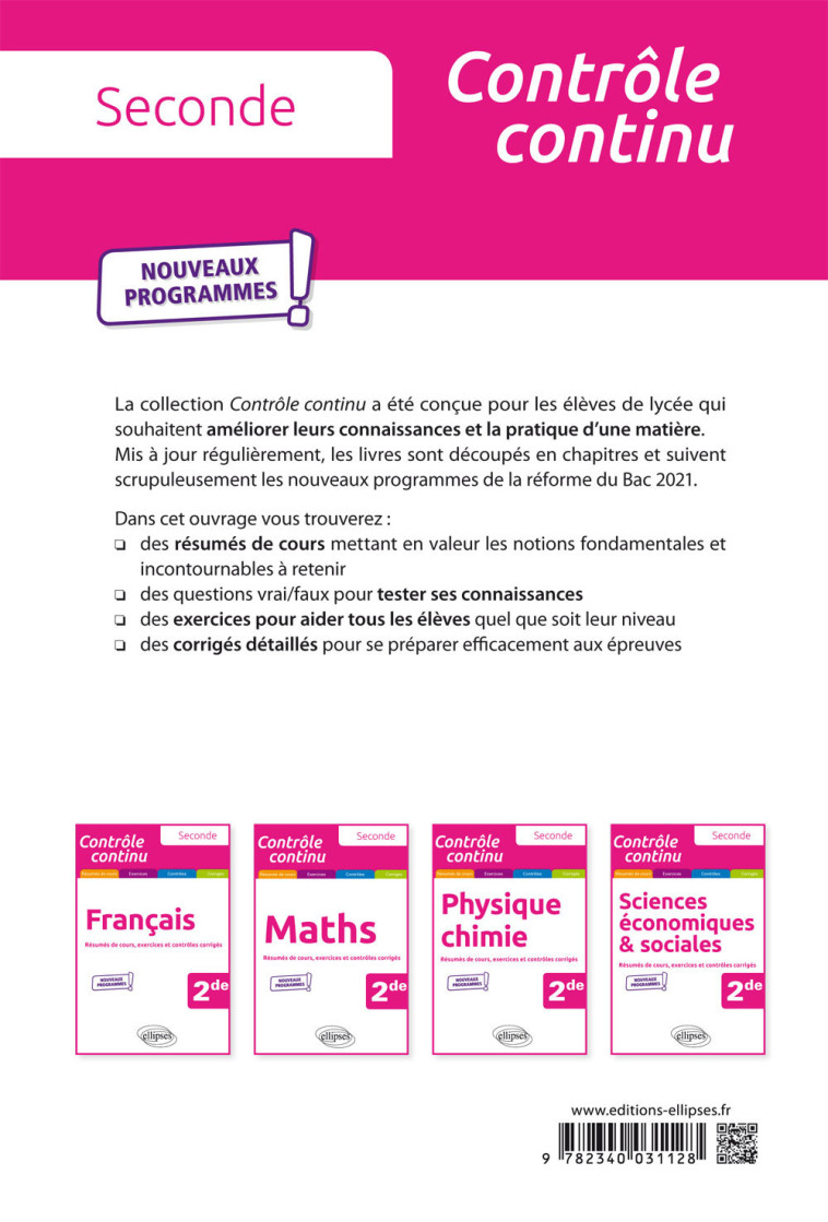 HISTOIRE GEO 2DE NOUVEAUX PROGRAMMES - MARTINEZ GILLES - ELLIPSES