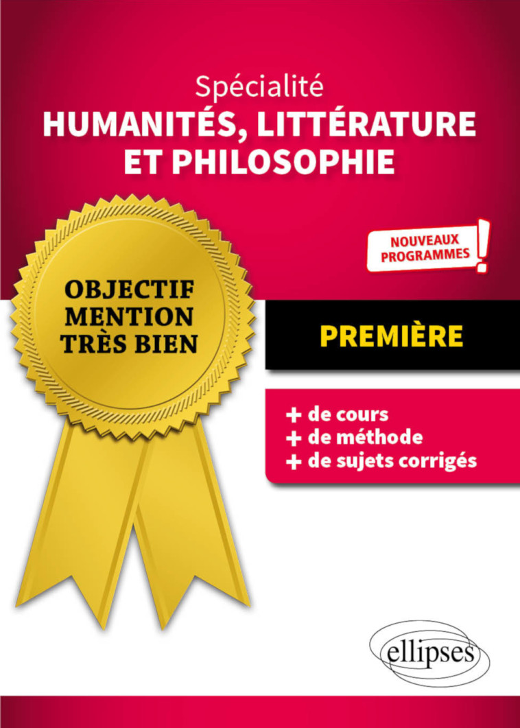 SPECIALITE HUMANITE LITTERATURE PHILO TLE - CORGNET/MONTENOT - ELLIPSES