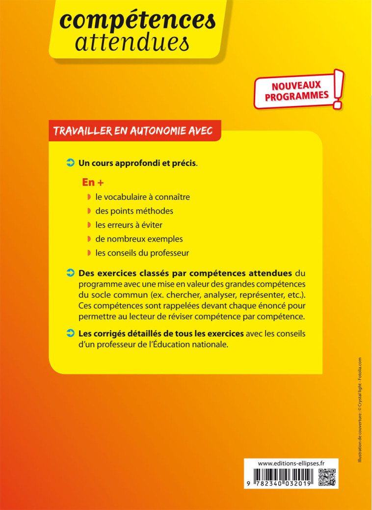 SPECIALITE PHYSIQUE CHIMIE 1RE 2019 - OLIVI MARIANNE - ELLIPSES