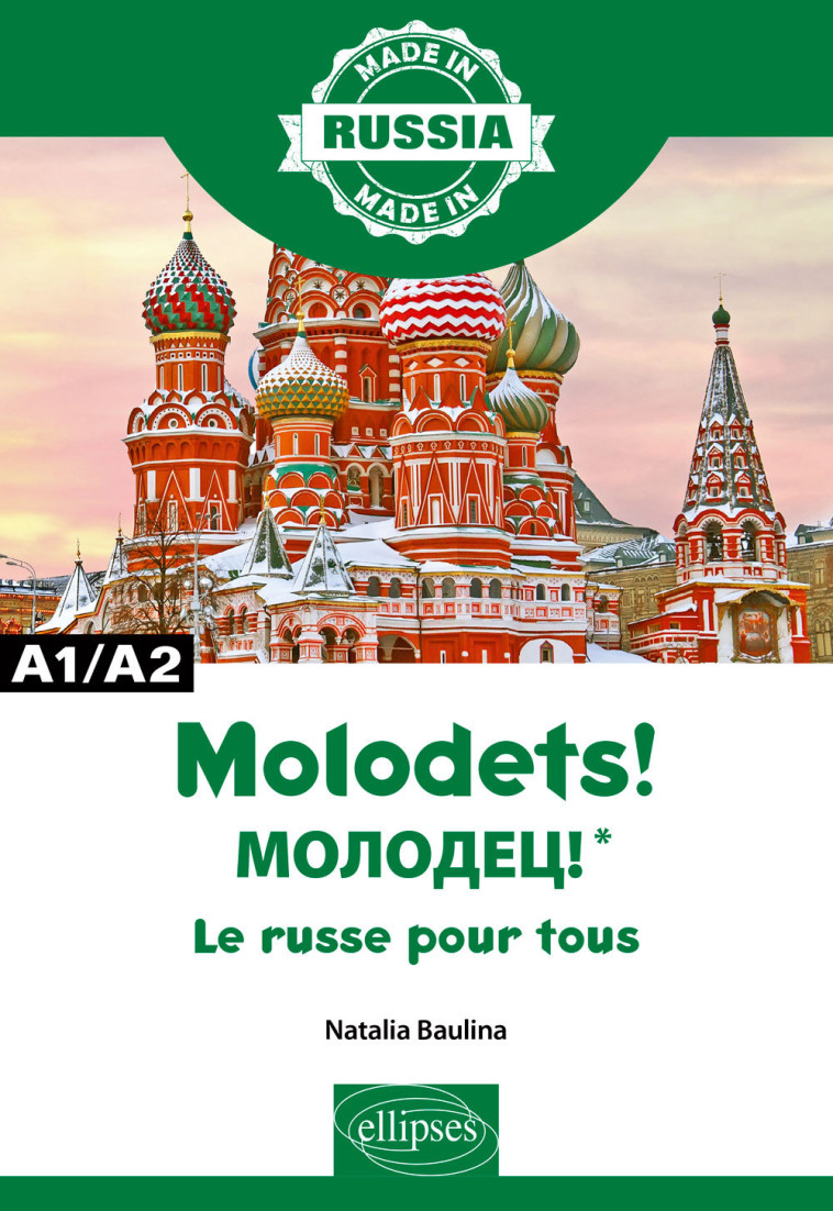 MOLODETS! LE RUSSE POUR TOUS A1/A2 - BAULINA NATALIA - ELLIPSES