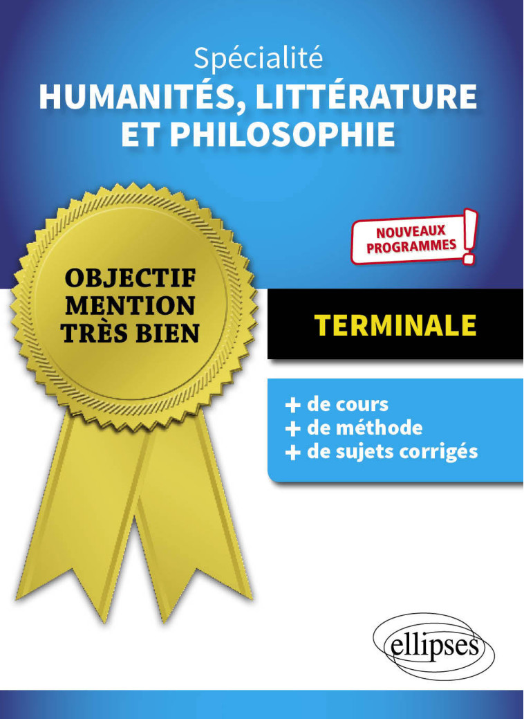 SPECIALITE HUMANITES, LITTERATURE ET PHILO TLE 2020 - LEROY/PINEL - ELLIPSES