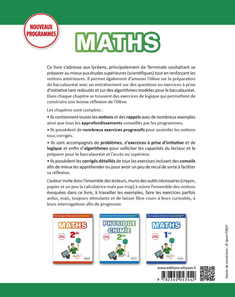 SPECIALITE MATHS TLE 2021 - RAUWEL NICOLAS - ELLIPSES