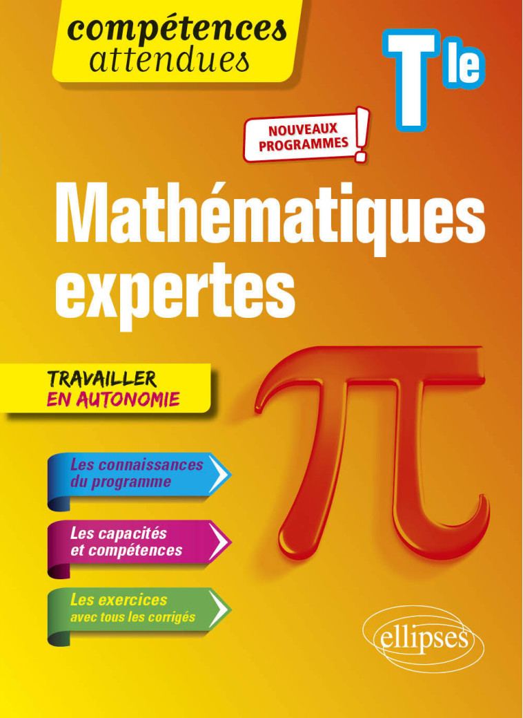 MATHEMATIQUES EXPERTES TLE 2021 - PETIT THOMAS - ELLIPSES