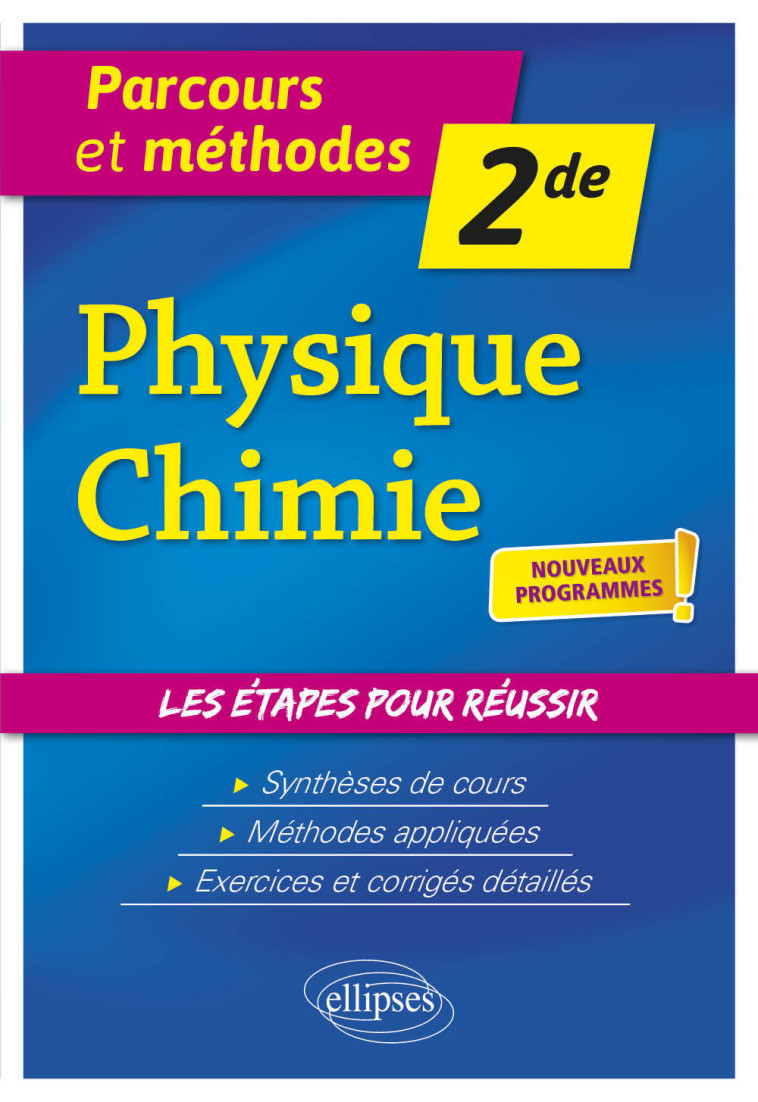 PHYSIQUE CHIMIE 2DE 2021 - BACH VANESSA - ELLIPSES