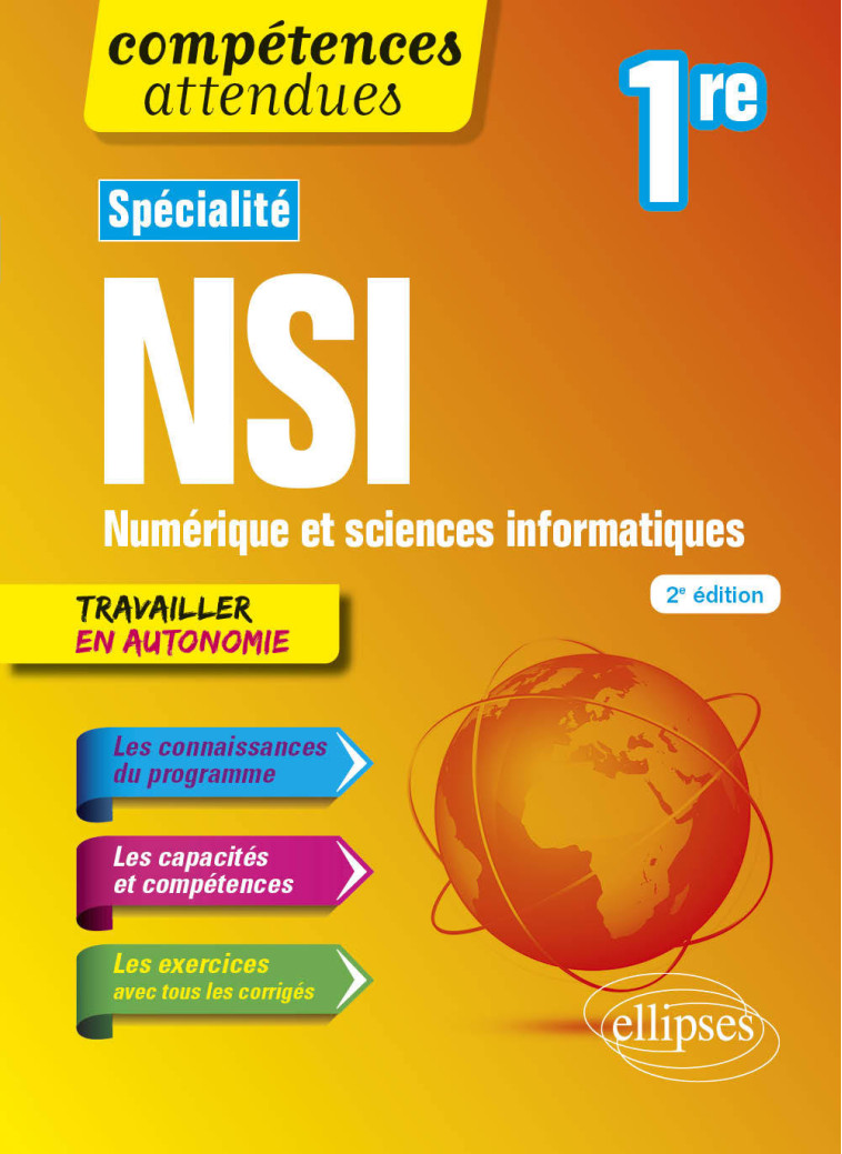 SPECIALITE NSI 1RE 2E ED 2021 - CANU CECILE - ELLIPSES