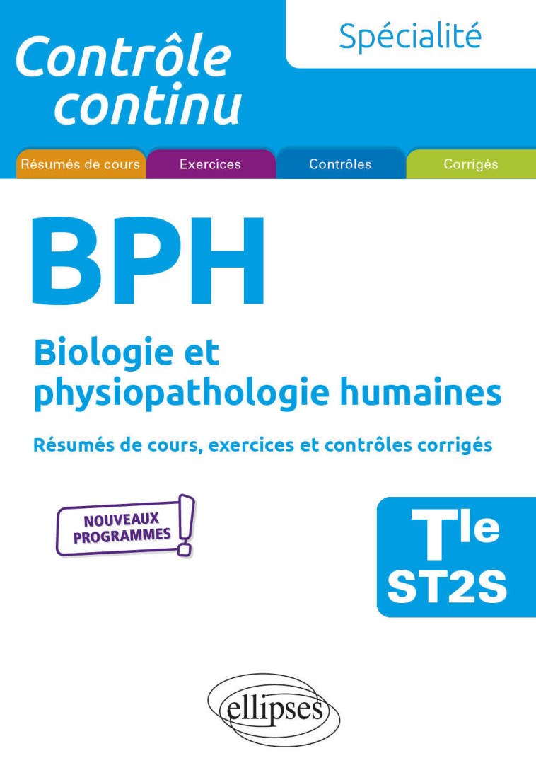 SPECIALITE BPH TLE ST2S - MARTORELL LAURENT - ELLIPSES