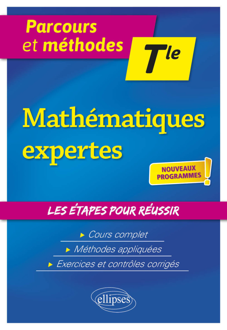 MATHEMATIQUES EXPERTES TLE - OBATON VINCENT - ELLIPSES