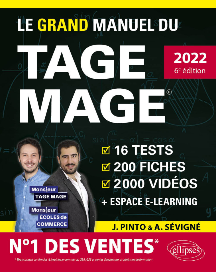 LE GRAND MANUEL DU TAGE MAGE  ED 2022 CASE 9 - PINTO/SEVIGNE - ELLIPSES