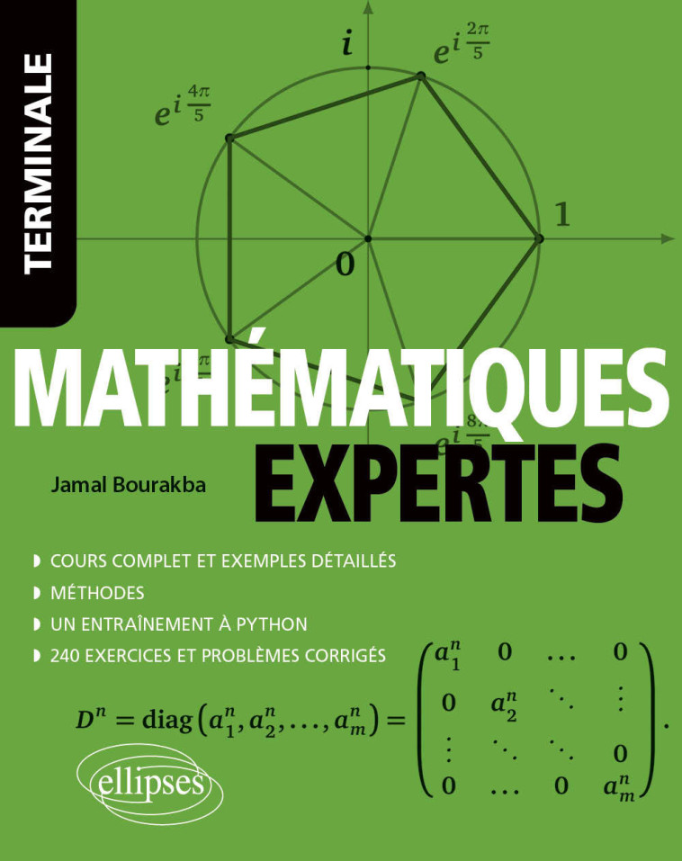 MATHEMATIQUES EXPERTES TLE COURS COMPLET ET EXEMPLES DETAILLES - METHODES - ENTRAINEMENT A - BOURAKBA JAMAL - ELLIPSES