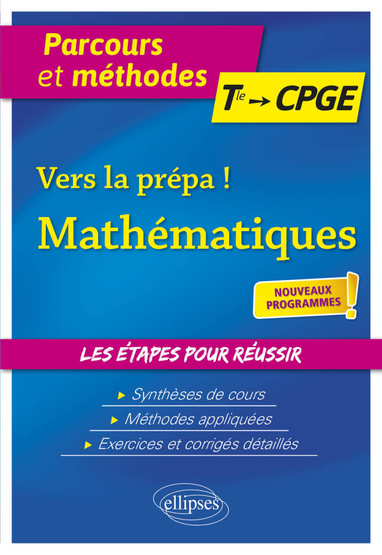 VERS LA PREPA ! - MATHEMATIQUES - LECLERCQ ERIC - ELLIPSES