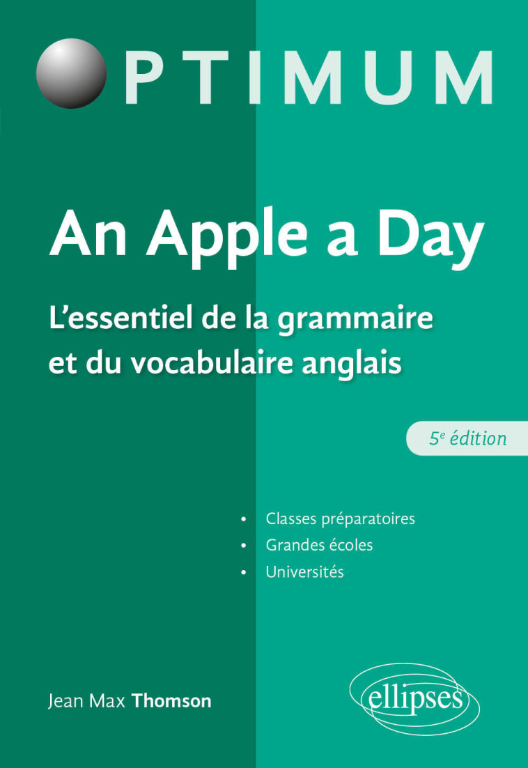 AN APPLE A DAY    5E EDITION 2022 - THOMSON JEAN MAX - ELLIPSES