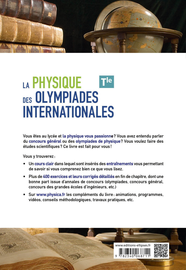 LA PHYSIQUE DES OLYMPIADES INTERNATIONALES - TERMINALE - QUEVAL MATTHIEU - ELLIPSES