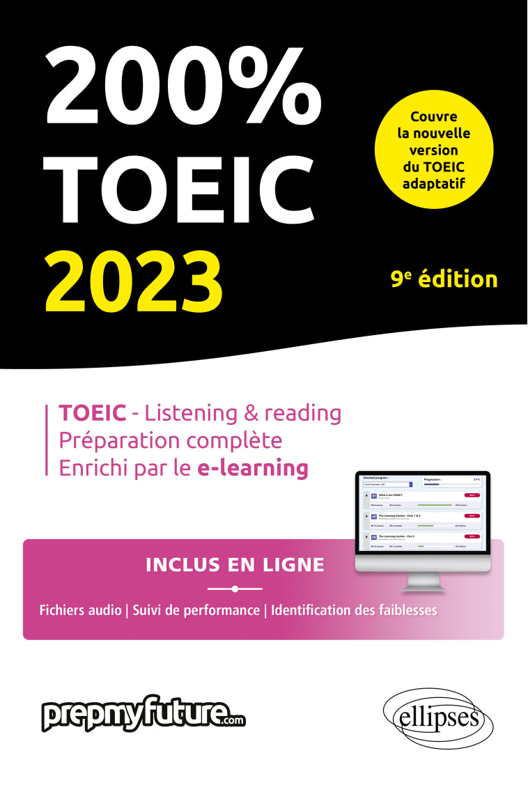 200% TOEIC 9E EDITION 2023 - BYRNE/DICKINSON - ELLIPSES