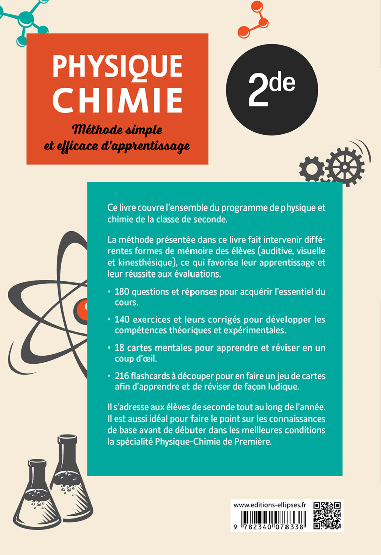 PHYSIQUE-CHIMIE 2DE METHODE SIMPLE ET EFFICACE D'APPRENTISSAGE - KHALIL HASSAN - ELLIPSES