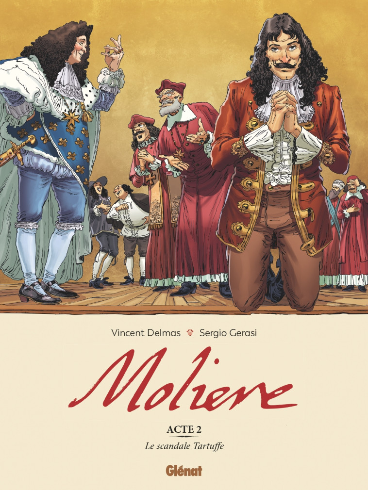 MOLIERE T02 LE SCANDALE TARTUFFE - DELMAS/GERASI - GLENAT