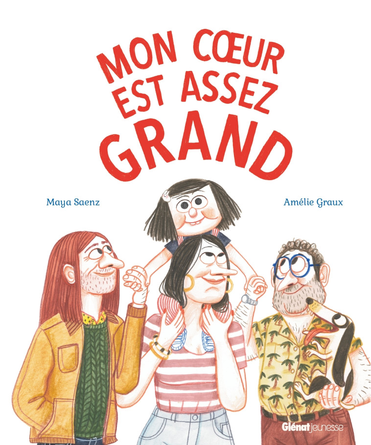 MON COEUR EST ASSEZ GRAND - SAENZ/GRAUX - GLENAT JEUNESSE