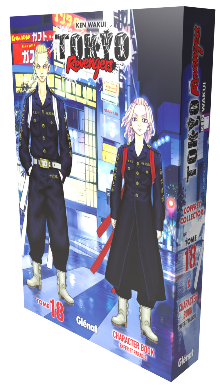 TOKYO REVENGERS - T18 - COFFRET COLLECTOR - WAKUI KEN - GLENAT