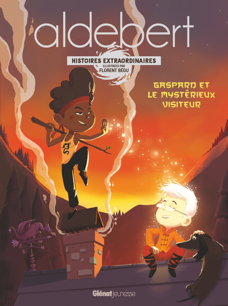 GASPARD ET LE MYSTERIEUX VISITEUR - ALDEBERT/BEGU - GLENAT JEUNESSE