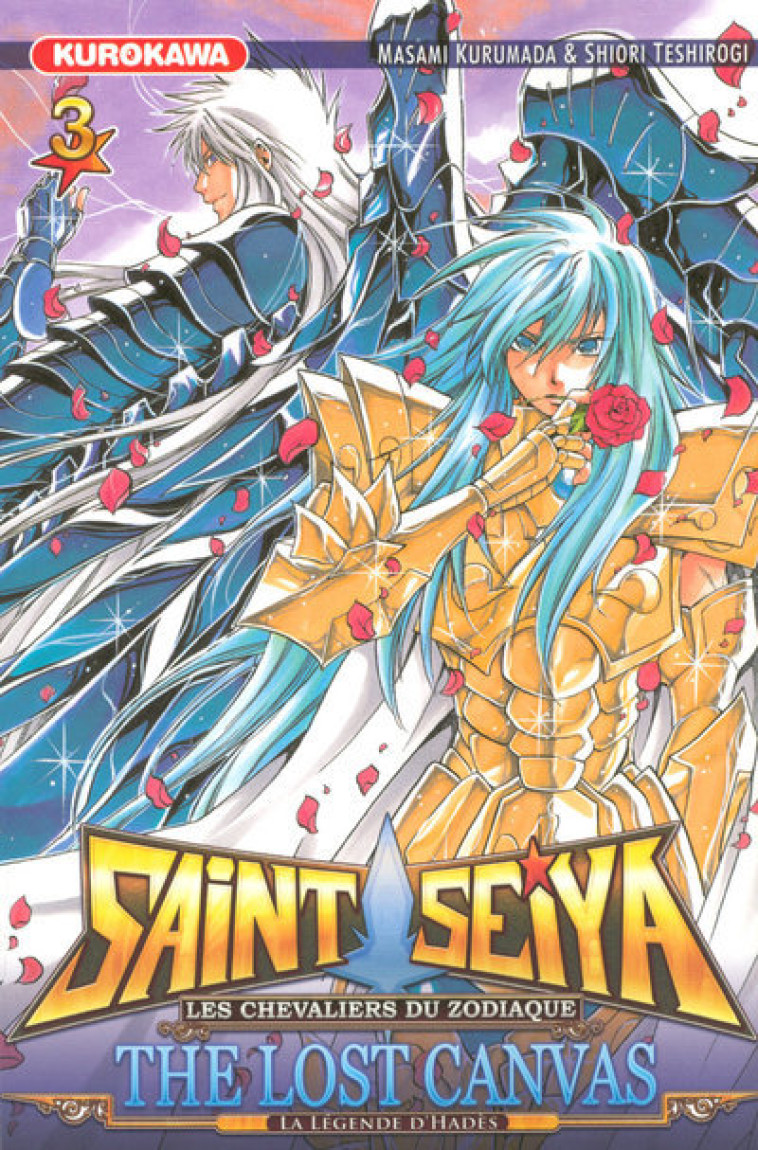 SAINT SEIYA THE LOST CANVAS LA LEGENDE D'HA DES T03 - KURUMADA/TESHIROGI - KUROKAWA