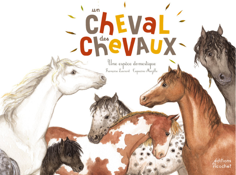 UN CHEVAL DES CHEVAUX NOUVELLE EDITION - LAURENT/MAZILLE - RICOCHET