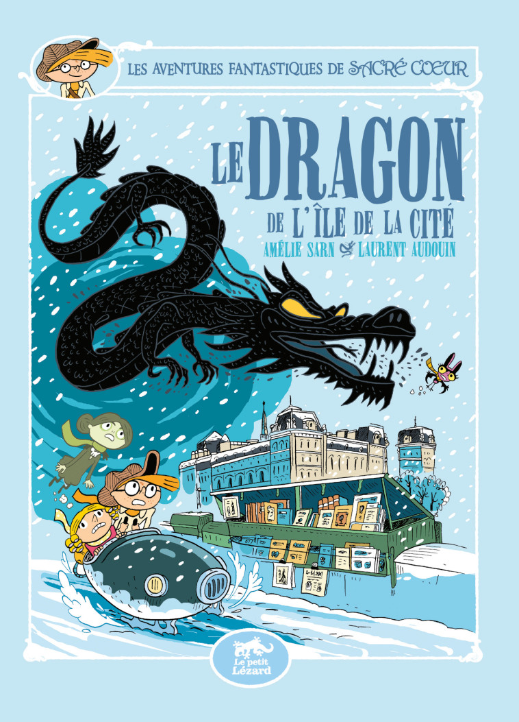 SC VOL.14 - LE DRAGON DE L'ILE DE LA CITE - AUDOUIN/SARN - PETIT LEZARD