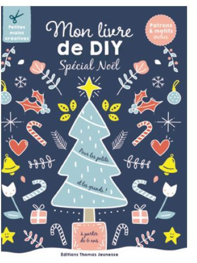 MON LIVRE DE DIY SPECIAL NOEL - DELOSTE/WARGNIES - THOMAS EDITIONS