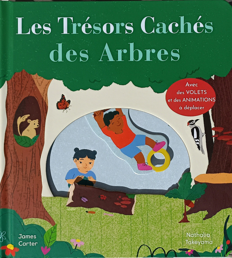 LES TRESORS CACHES DES ARBRES - CARTER JAMES - THOMAS EDITIONS