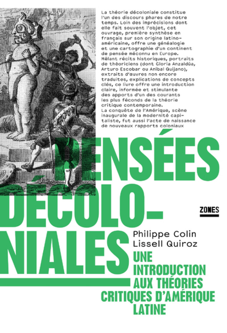 PENSEES DECOLONIALES - COLIN/QUIROZ - ZONES