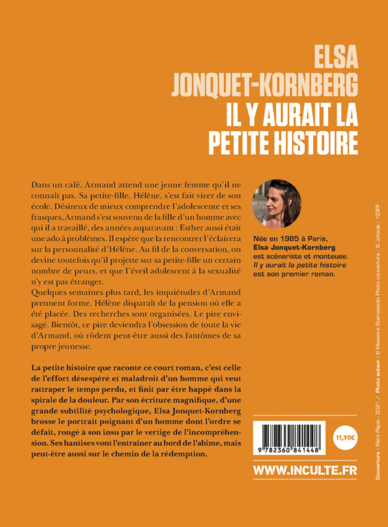 IL Y AURAIT LA PETITE HISTOIRE - JONQUET-KORNBERG E. - INCULTE