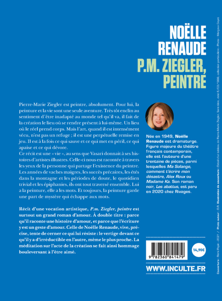 P.M. ZIEGLER PEINTRE - RENAUDE NOELLE - INCULTE