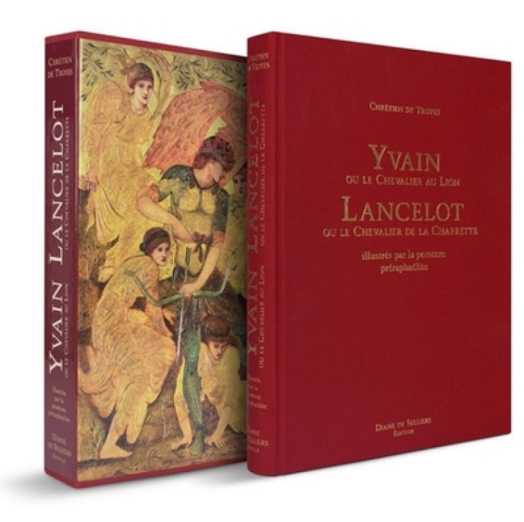 YVAIN OU LE CHEVALIER AU LION ET LANCELOT O U LE CHEVALIER DE LA CHARRETTE ILLUSTRES PA - CHRETIEN DE TROYES - DIANE SELLIERS