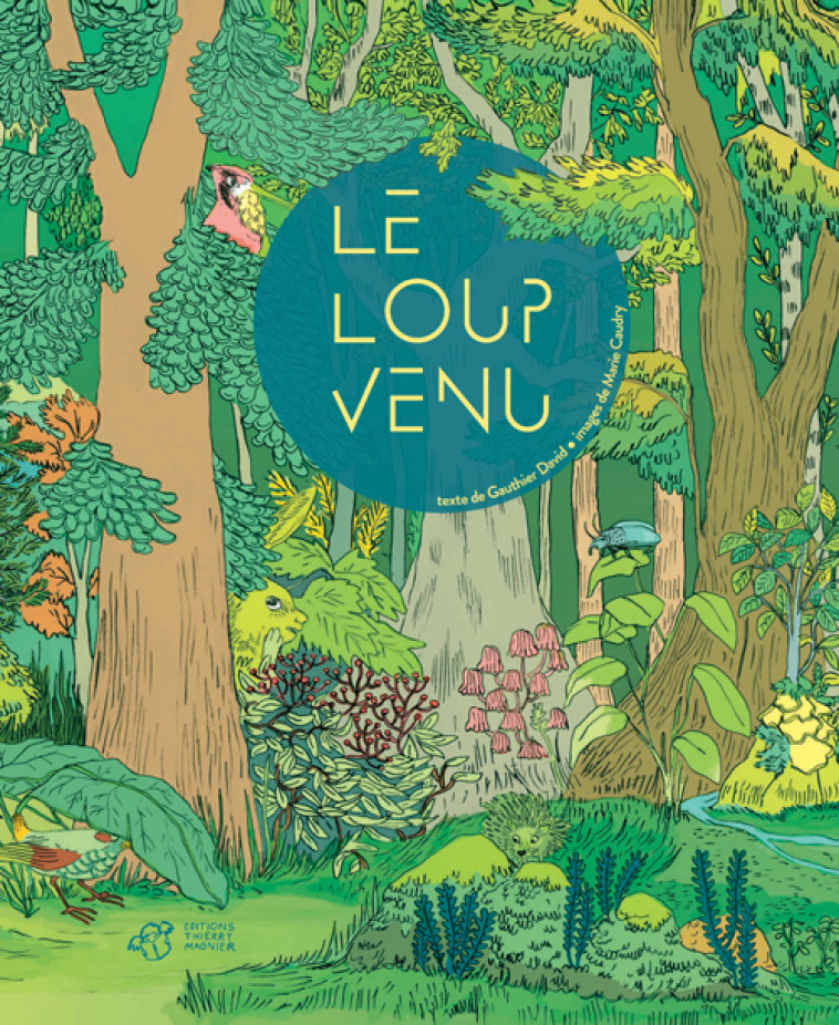 LE LOUP VENU - DAVID/CAUDRY - THIERRY MAGNIER