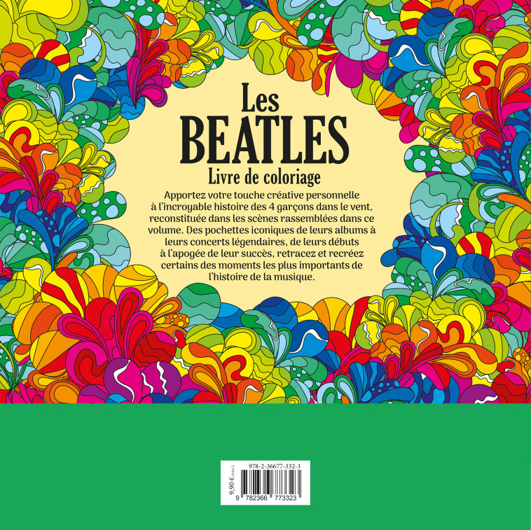 LES BEATLES - LIVRE DE COLORIAGE - COLLECTIF - GREMESE