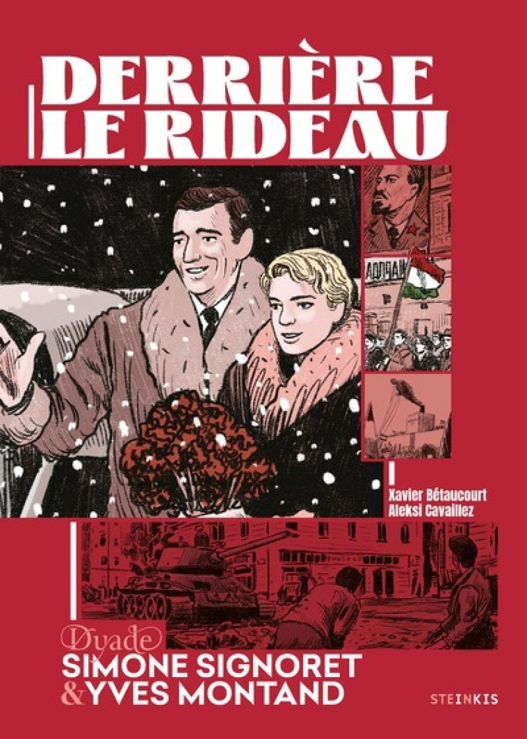 DERRIERE LE RIDEAU - SIMONE SIGNORET/YVES MONTAND - BETAUCOURT/CAVAILLEZ - STEINKIS