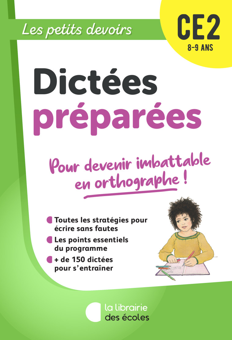 LES PETITS DEVOIRS - DICTEES PREPAREES CE2 - GUIGUI BRIGITTE - LIB DES ECOLES