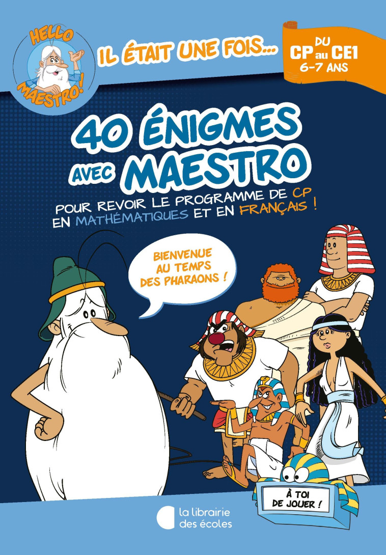 40 ENIGMES AVEC MAESTRO CP-CE1 - XXX - LIB DES ECOLES