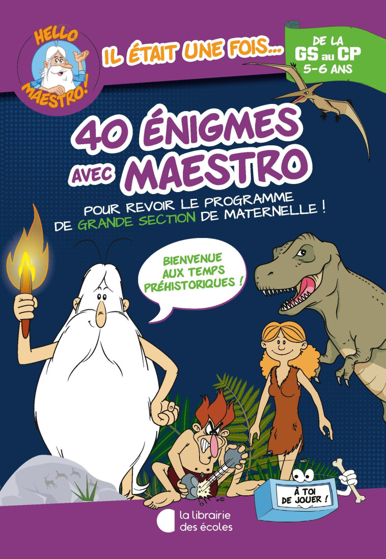 40 ENIGMES AVEC MAESTRO GS-CP - HOULOU-GARCIA A. - LIB DES ECOLES