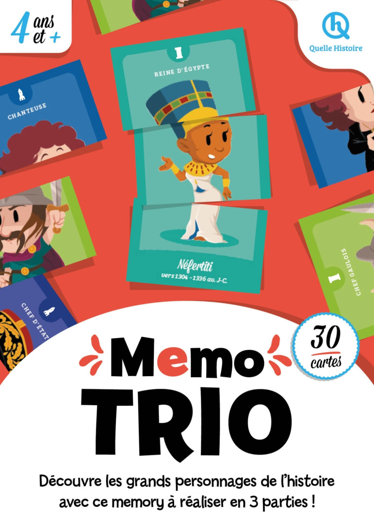 MEMO TRIO - XXX - QUELLE HISTOIRE