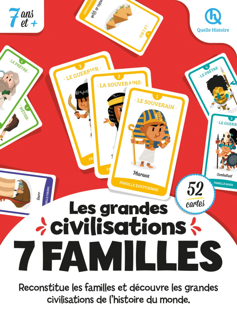 7 FAMILLES CIVILISATIONS (2NDE ED) - XXX - QUELLE HISTOIRE