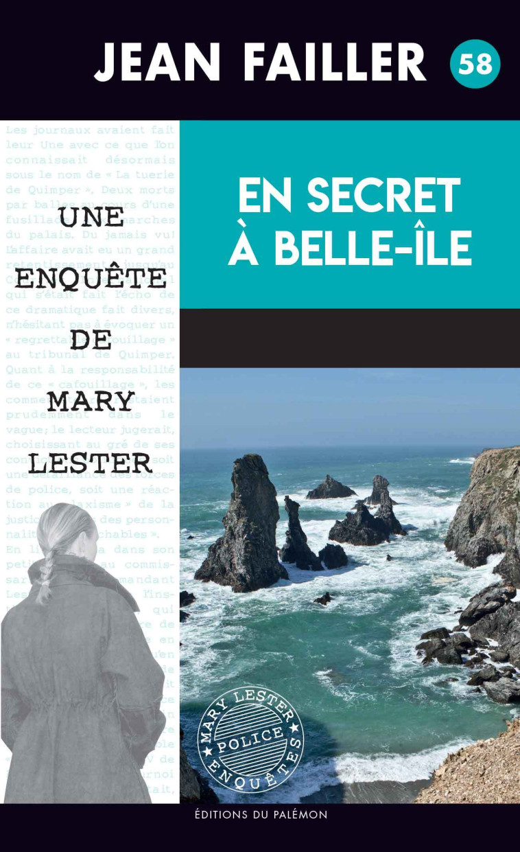 MARY LESTER - T58 - EN SECRET A BELLE-ILE - FAILLER JEAN - PALEMON