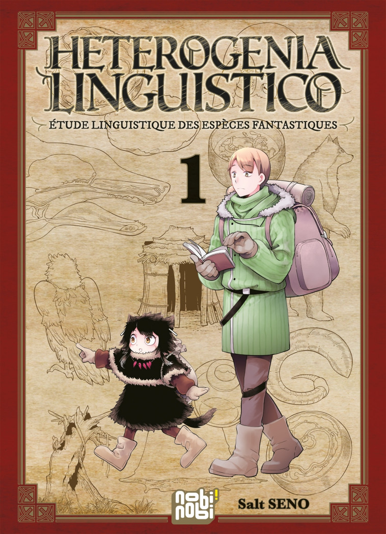 HETEROGENIA LINGUISTICO T01 - ETUDE LINGUISTIQUE DES ESPECES FANTASTIQUES - SENO SALT - NOBI NOBI