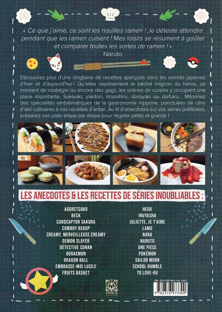 LES RECETTES DES ANIMES - DE GIOVANNI M. - YNNIS