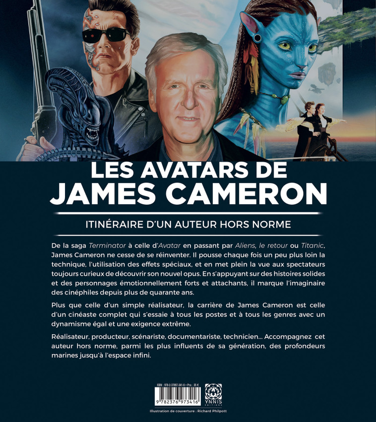 LES AVATARS DE JAMES CAMERON - CHAPTAL STEPHANIE - YNNIS