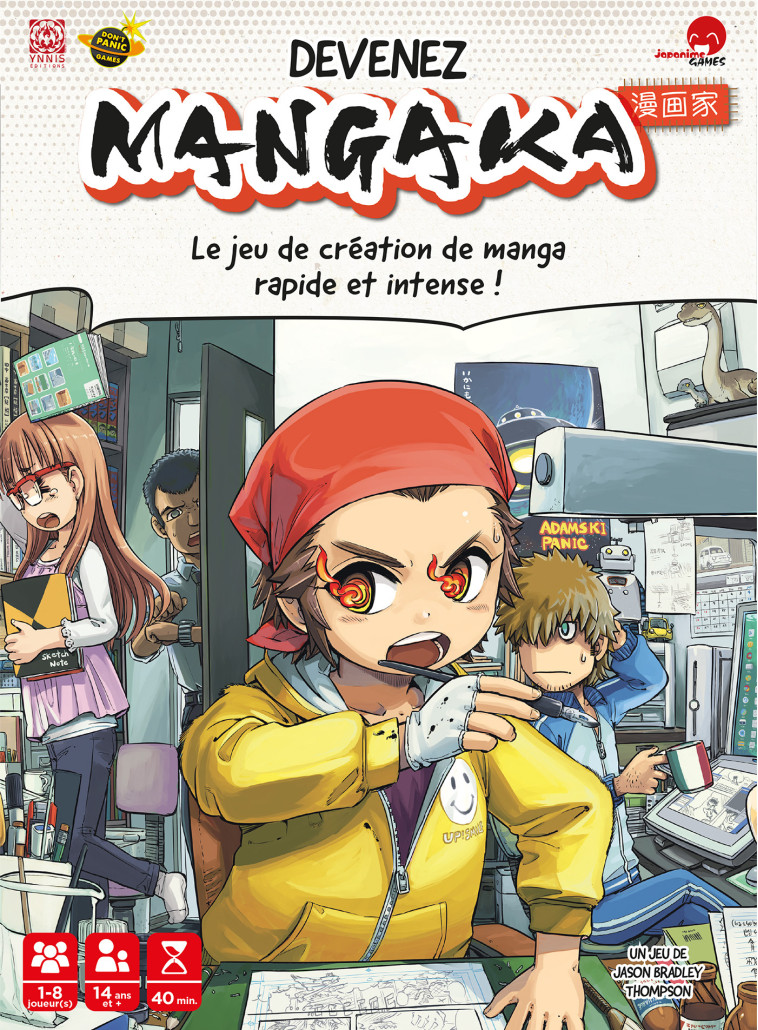 MANGAKA, COMMENT DESSINER DES MANGAS - THOMPSON J B. - YNNIS