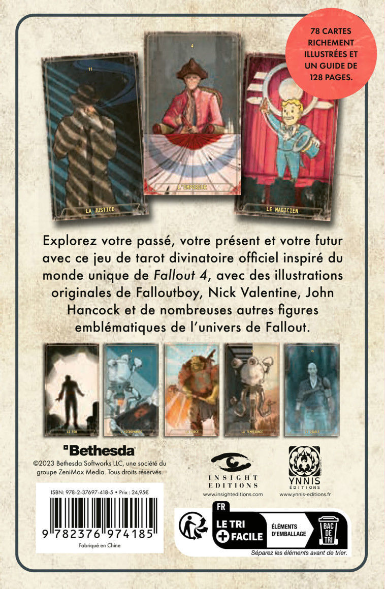 FALLOUT, LE JEU DE TAROT - SCHAFER/SENTENO - YNNIS