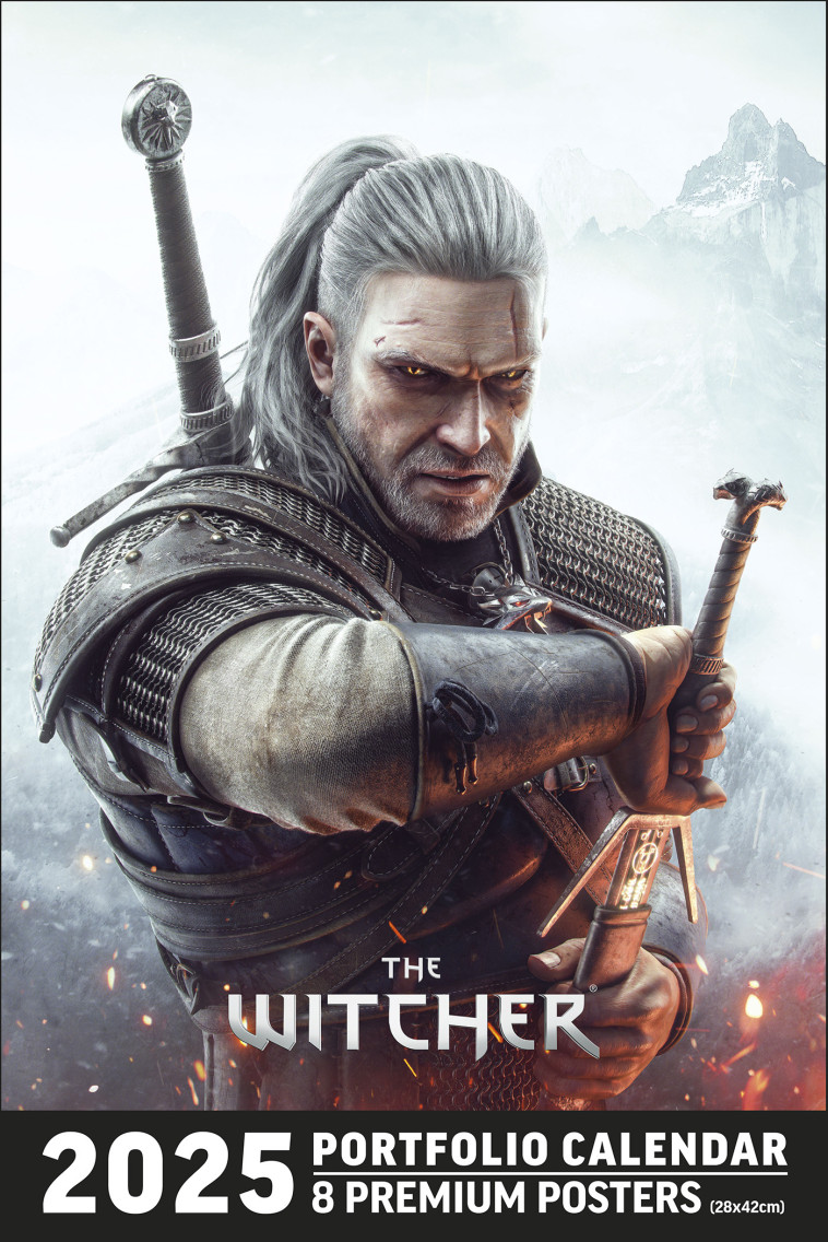 CALENDRIER PORTFOLIO 2025 THE WITCHER - XXX - YNNIS